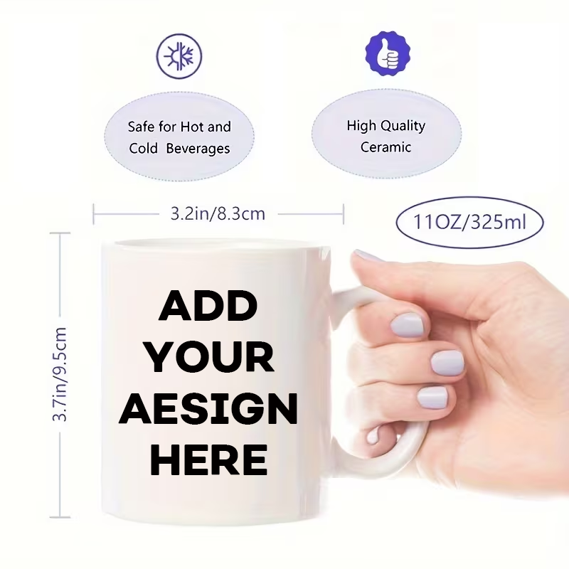Coffee Tea Images - Taza Personalizada con Nombre, Imagen o