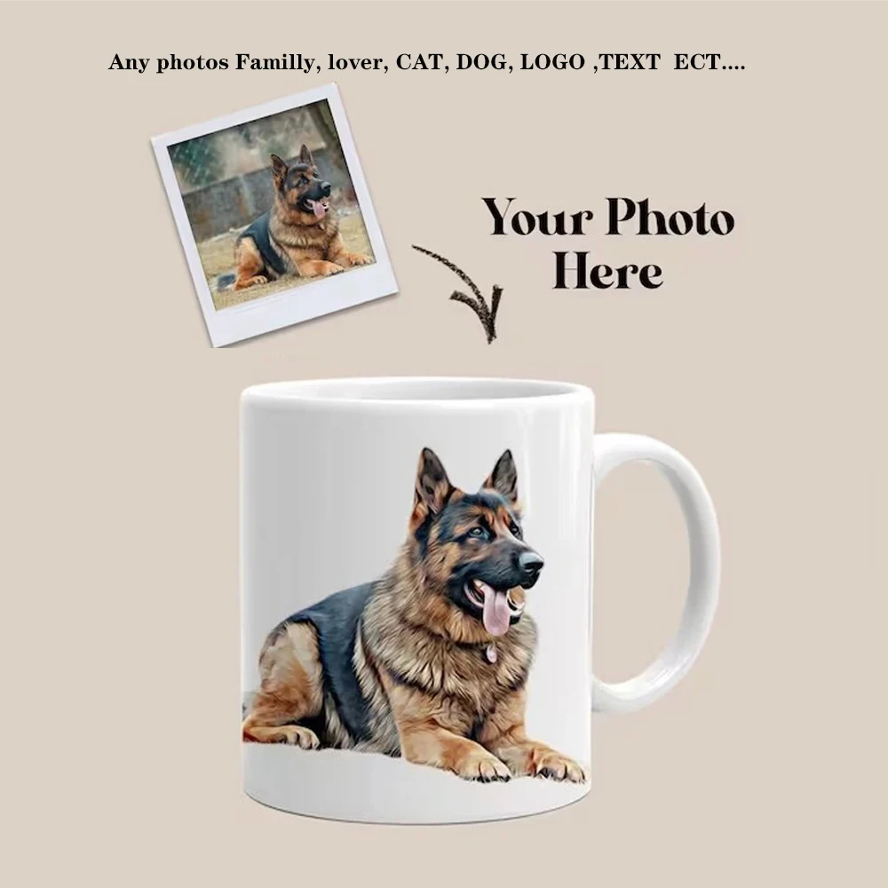 Coffee Tea Images - Taza personalizada con tu foto, taza