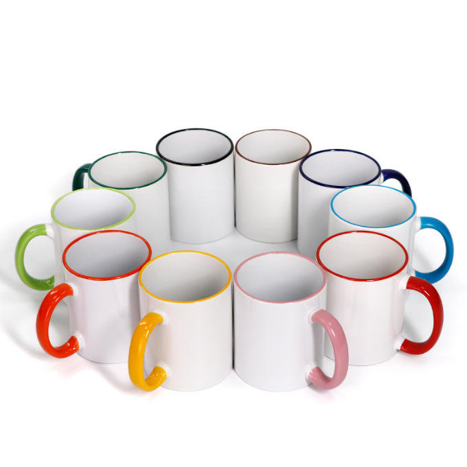 Coffee Tea Images - SCCFMM 3 Unidades Tazas Cerámicas Sublimación