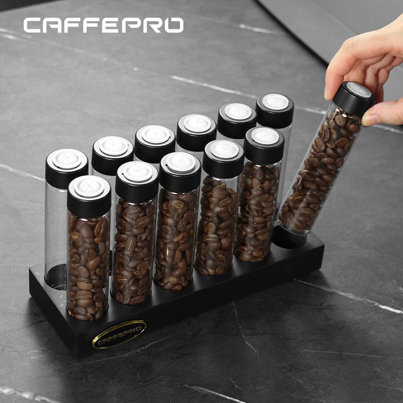 Coffee Tea And Sugar Set - Caffepro Tubo de almacenamiento de granos