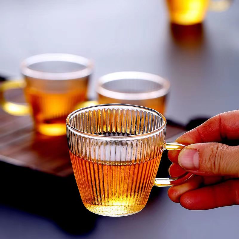 Juego de tazas de té de vidrio - Coffee Tea And Sugar Set reseña y precio