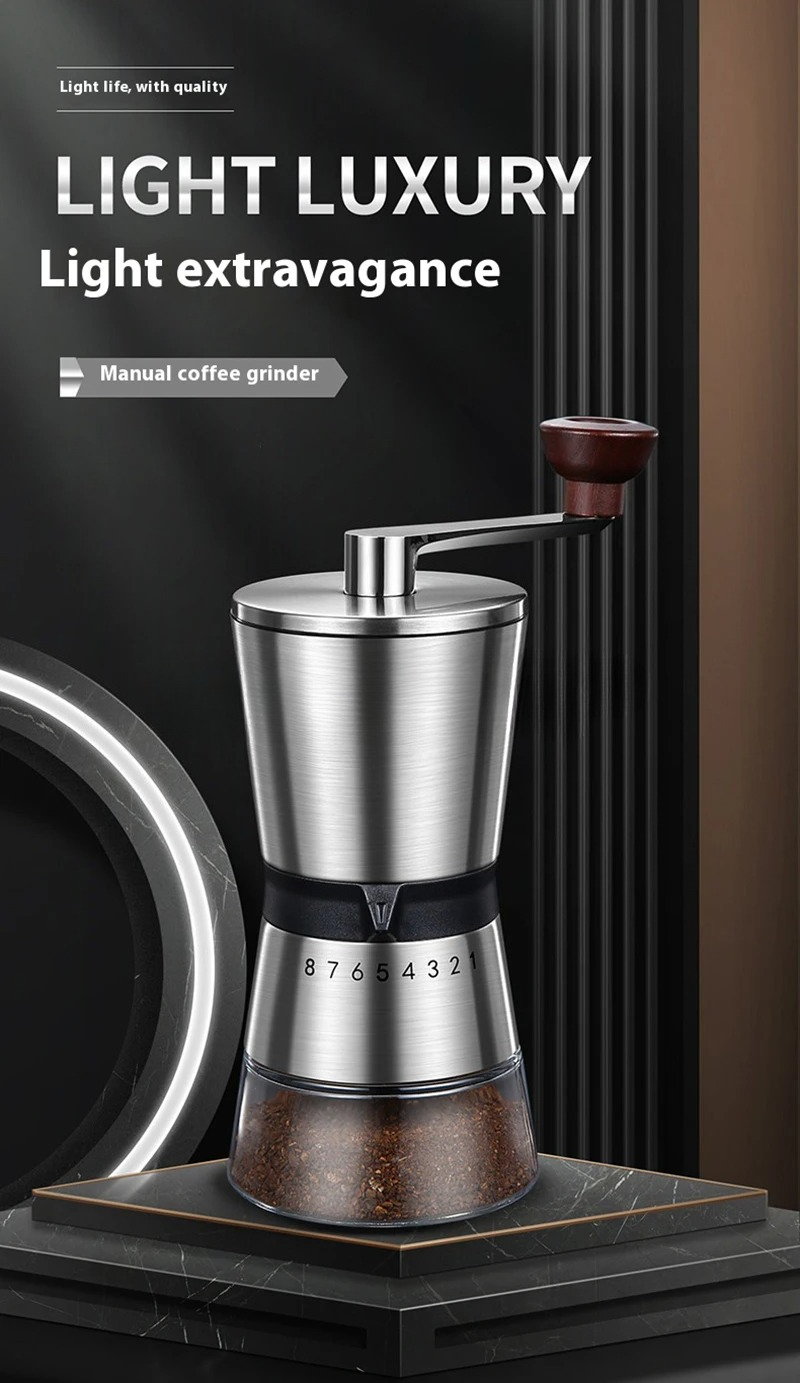 Herramientas de molienda de ca - Burr Hand Grinder reseña y precio