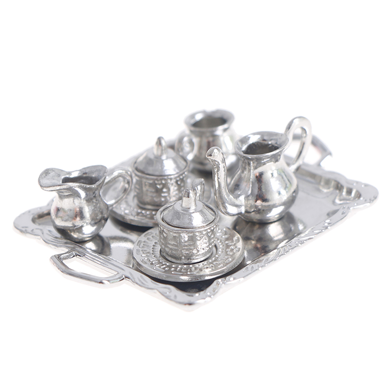 10 unids/set 1/12 casa de muñe - Coffee Tea And Sugar Set reseña y precio