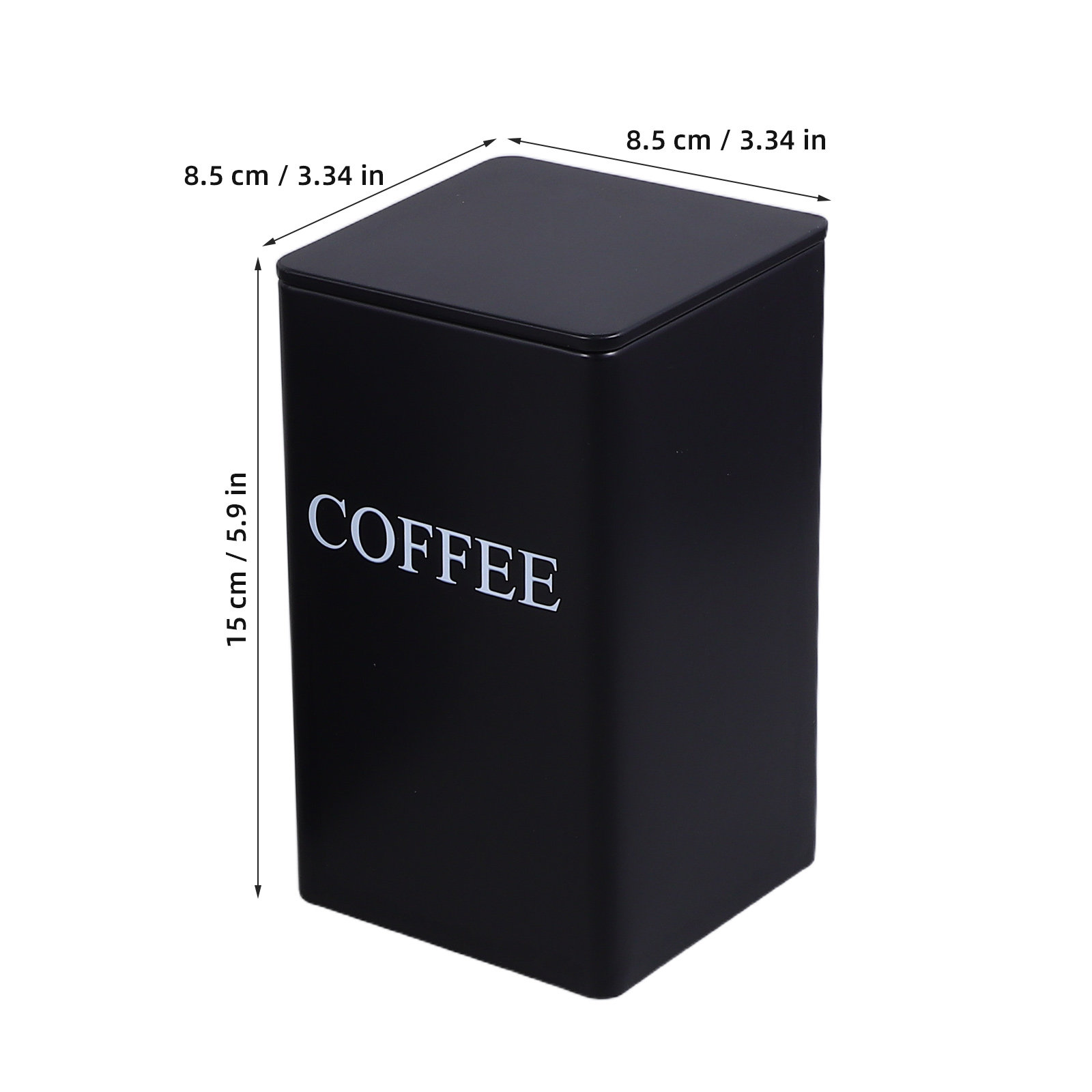 Juego de 3 recipientes metálic - Coffee Tea Sugar reseña y precio