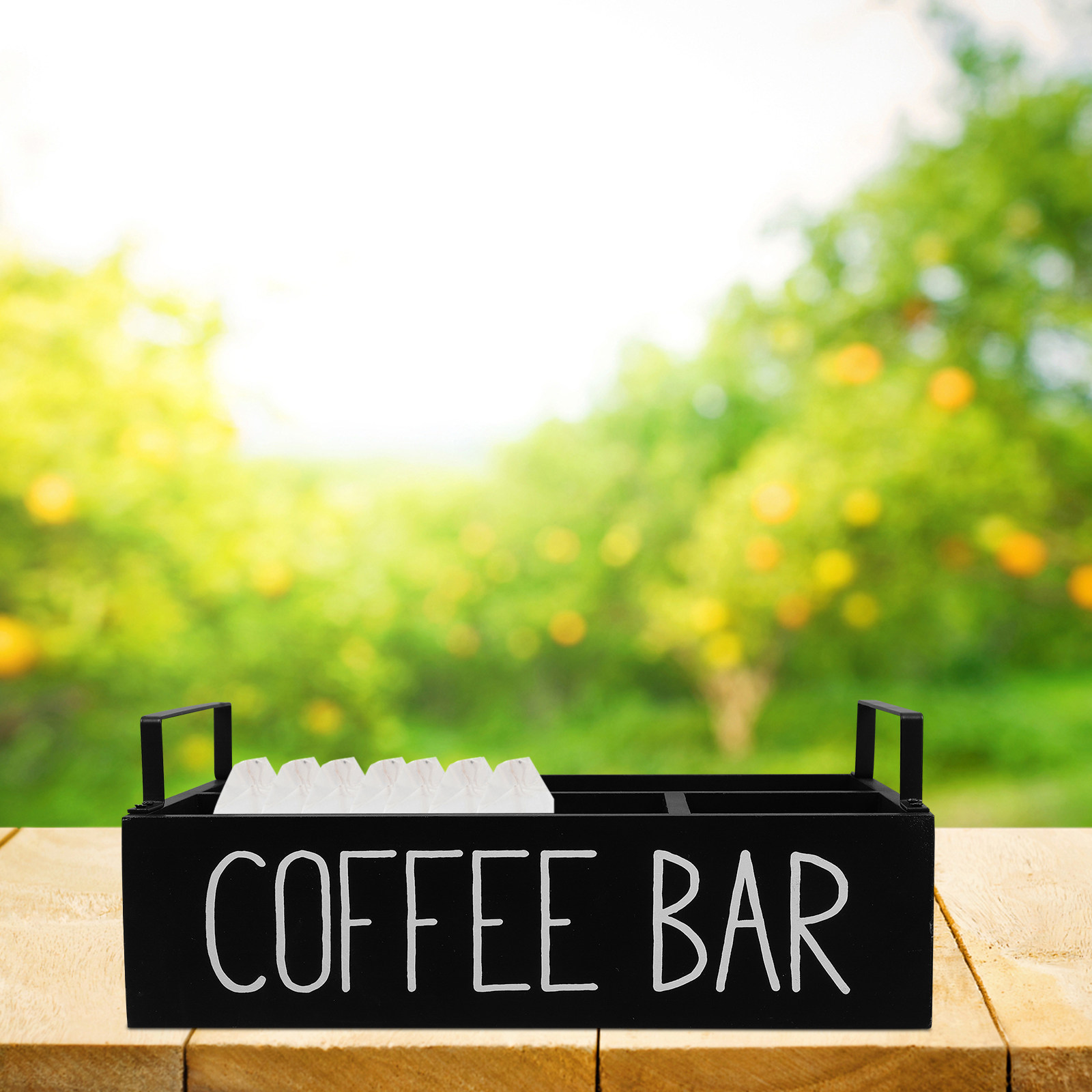 Organizador de bolsitas de té  - Coffee Tea Sugar reseña y precio