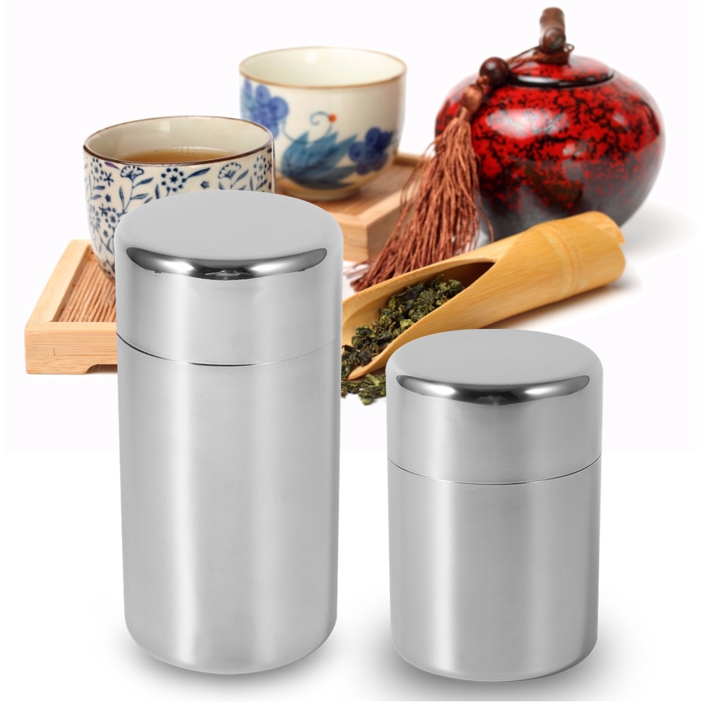 Latas de hojas de té de acero  - Coffee Tea Sugar reseña y precio