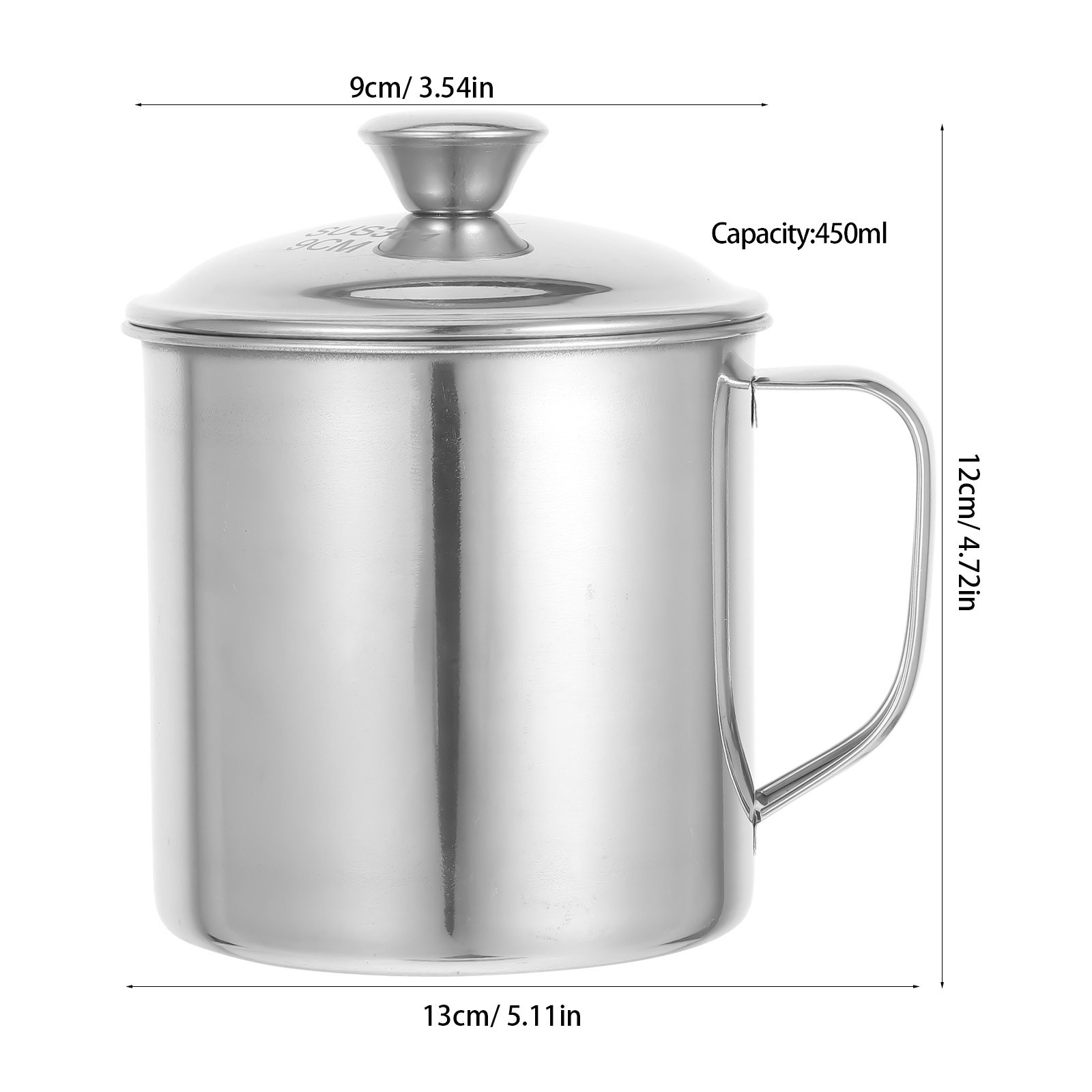 Taza de acero inoxidable con t - Coffee Tea & Espresso Appliances reseña y precio