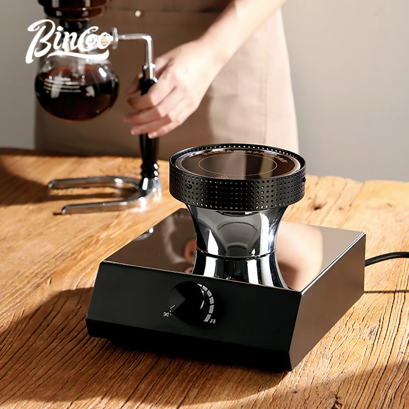 BINCOO 400W 220V sifón olla ho - Moka Pot Stove reseña y precio