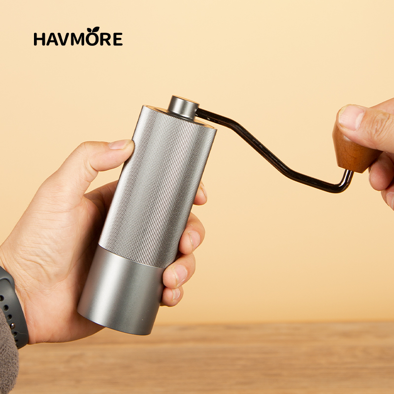 Molinillo de café Manual, moli - Burr Hand Grinder reseña y precio
