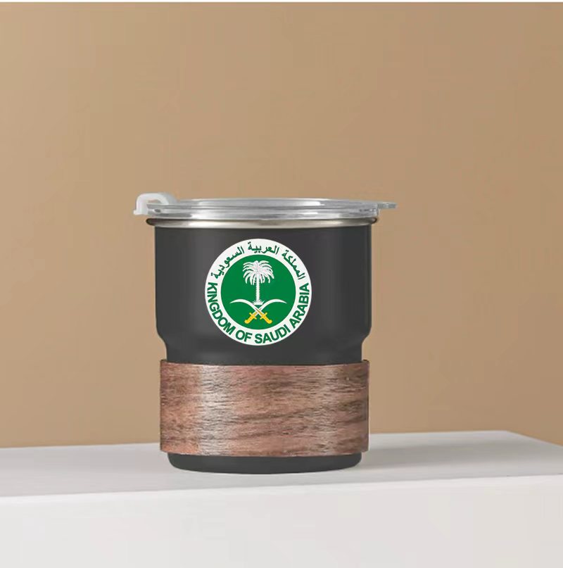 Nueva taza de café con logo. P - Coffee Tea Name reseña y precio