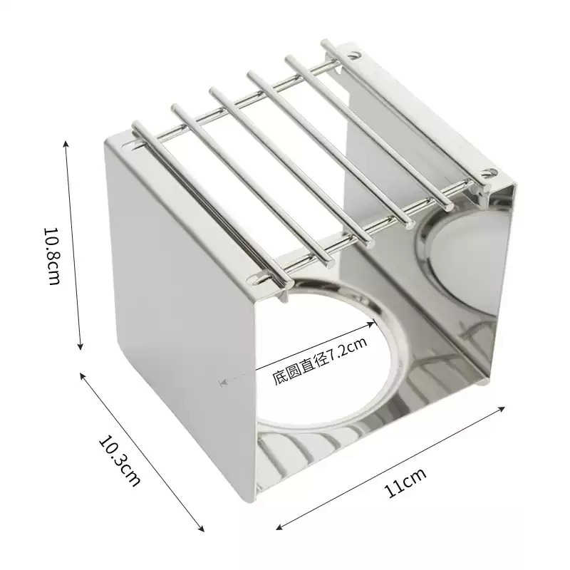 Soporte Cuadrado de Acero Inox - Moka Pot Stove reseña y precio