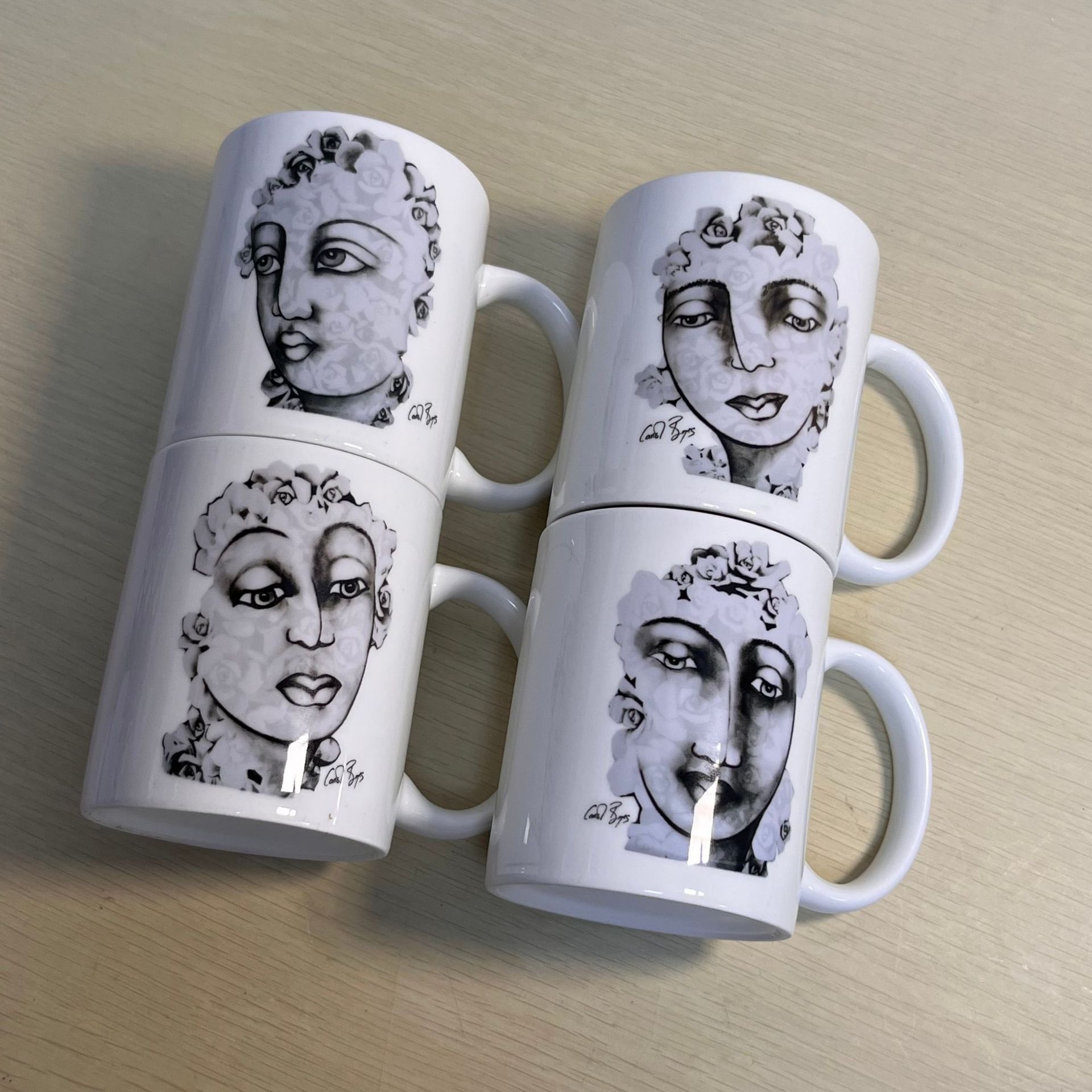 Taza de cerámica Boyes de Carr - Coffee Tea Images reseña y precio