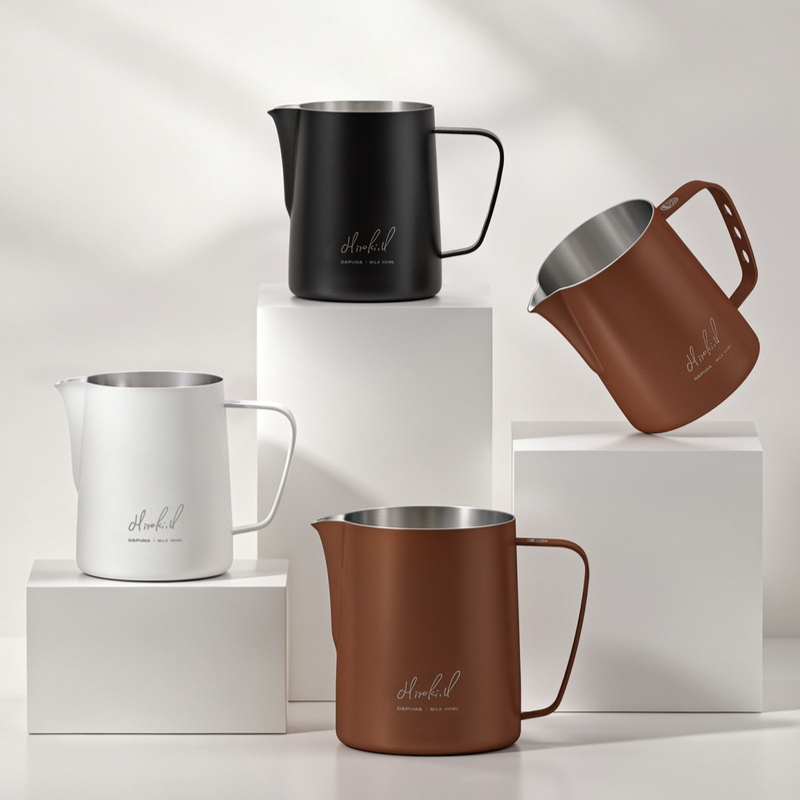 Jarra para Latte Art Dharma de - Barista Milk Jug reseña y precio