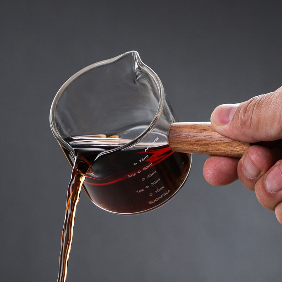 Taza medidora de café expreso  - Barista Milk Jug reseña y precio