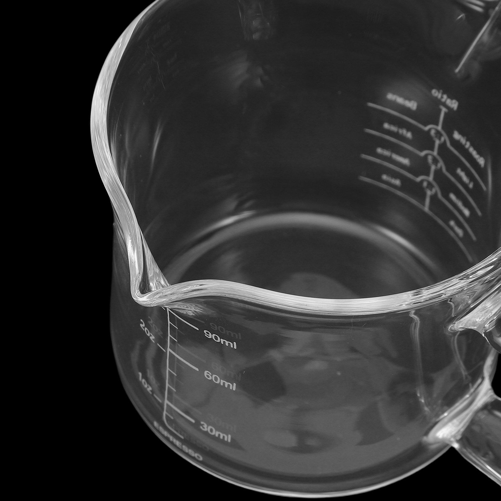 Vaso medidor de vidrio con dob - Coffee Tea With Milk reseña y precio